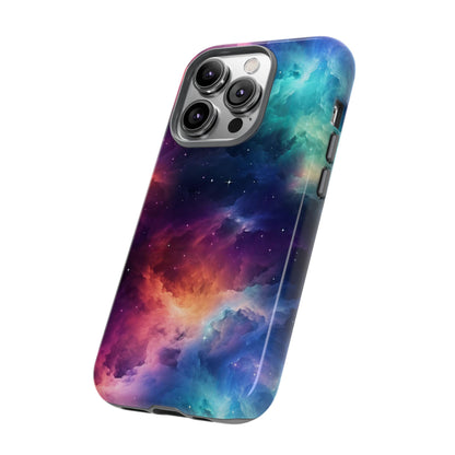 Neon Nebula Phone Case