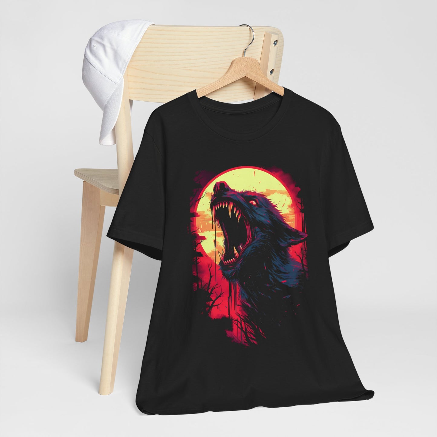 Howling Werewolf Halloween T-Shirt