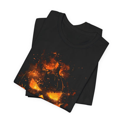 Nebulous Jack-o'-Lantern Halloween T-Shirt