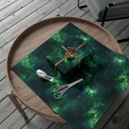 Verdant Space Wrapping Paper