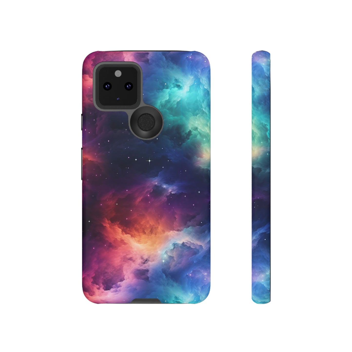 Neon Nebula Phone Case