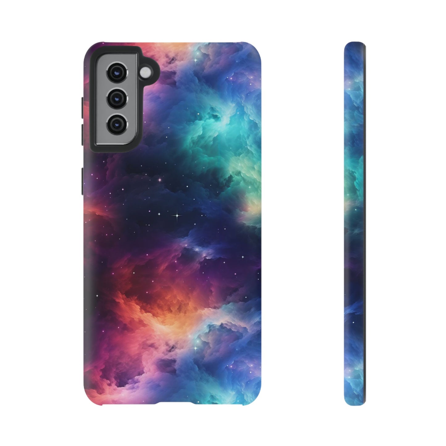 Neon Nebula Phone Case