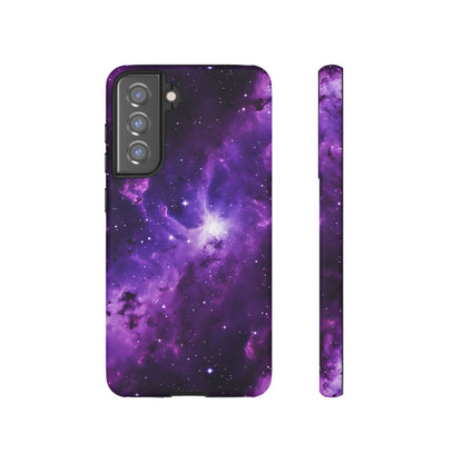 Vivid Purple Space Phone Case