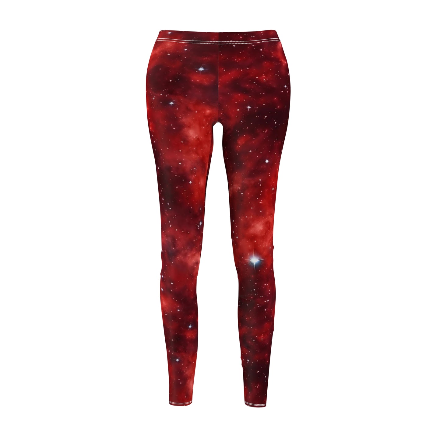 Scarlet Starscape Casual Leggings