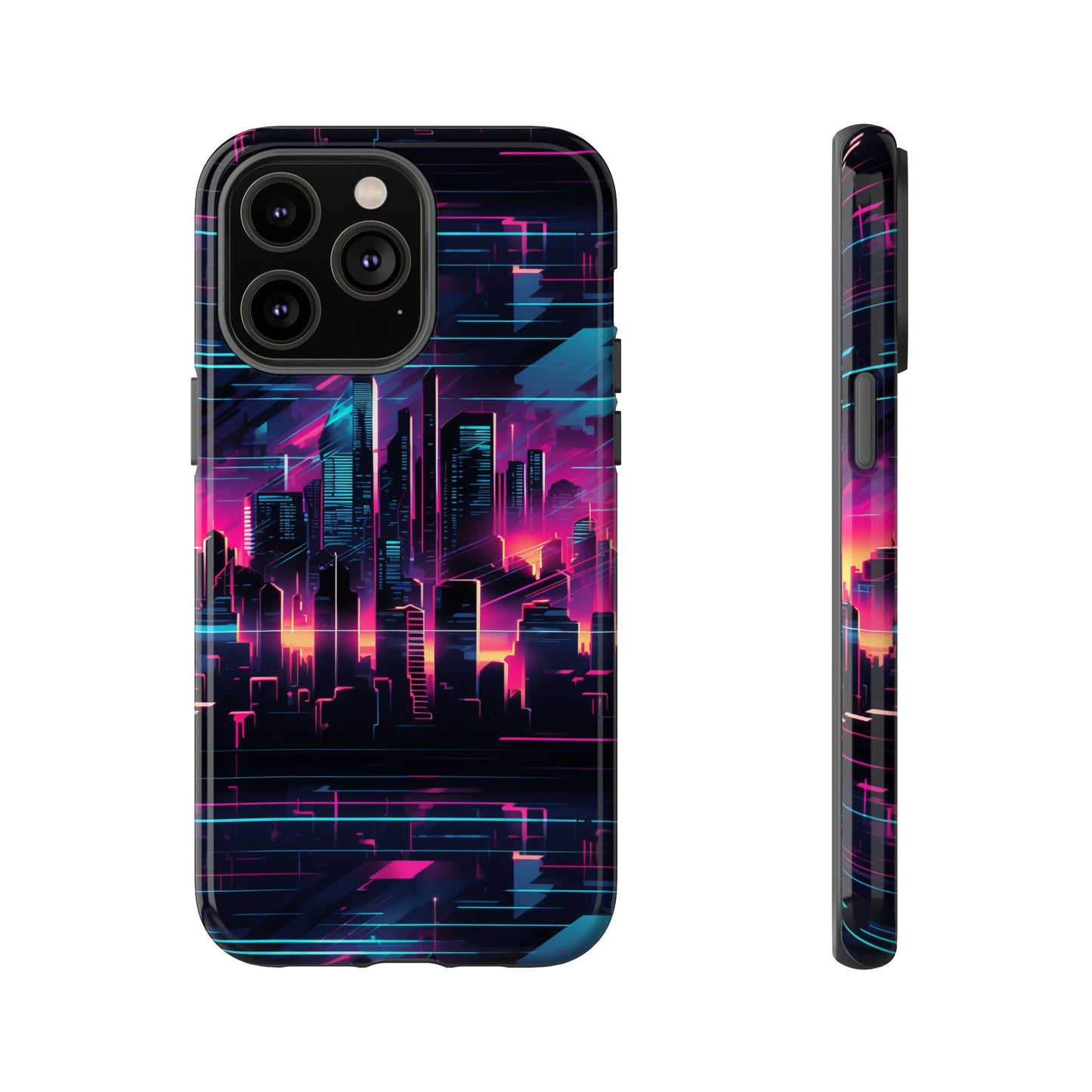 Synthwave Skyline Phone Case