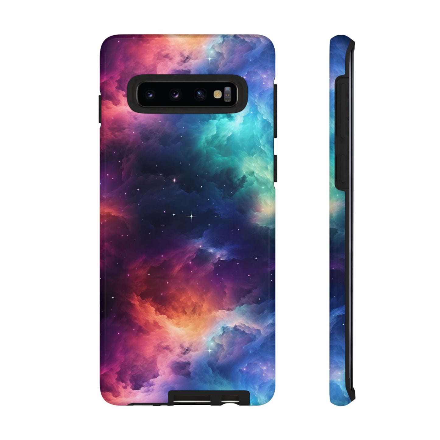 Neon Nebula Phone Case