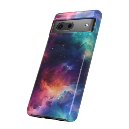 Neon Nebula Phone Case