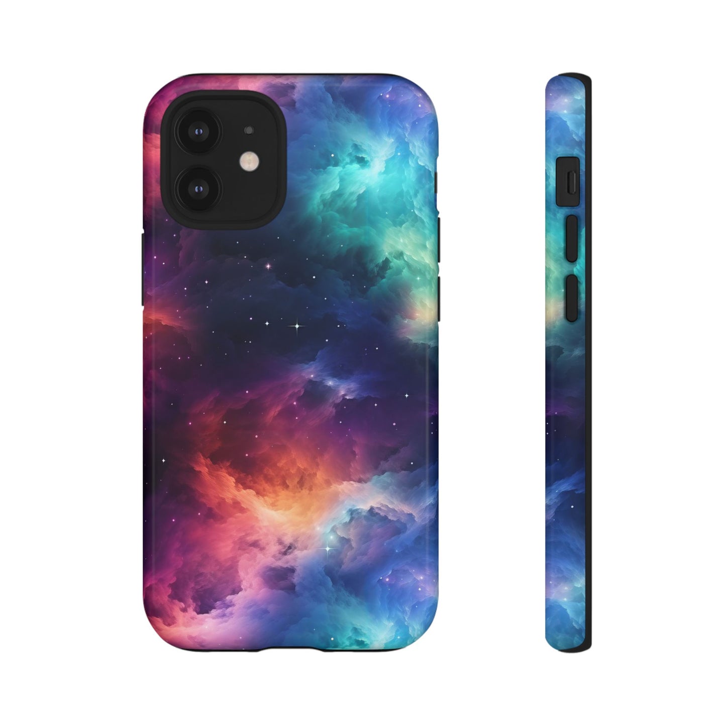 Neon Nebula Phone Case