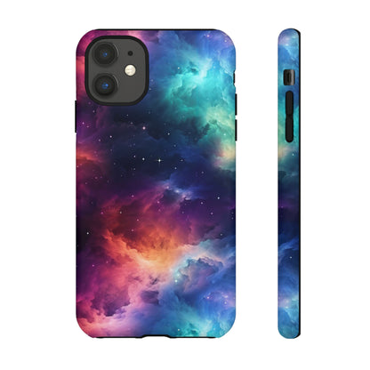 Neon Nebula Phone Case