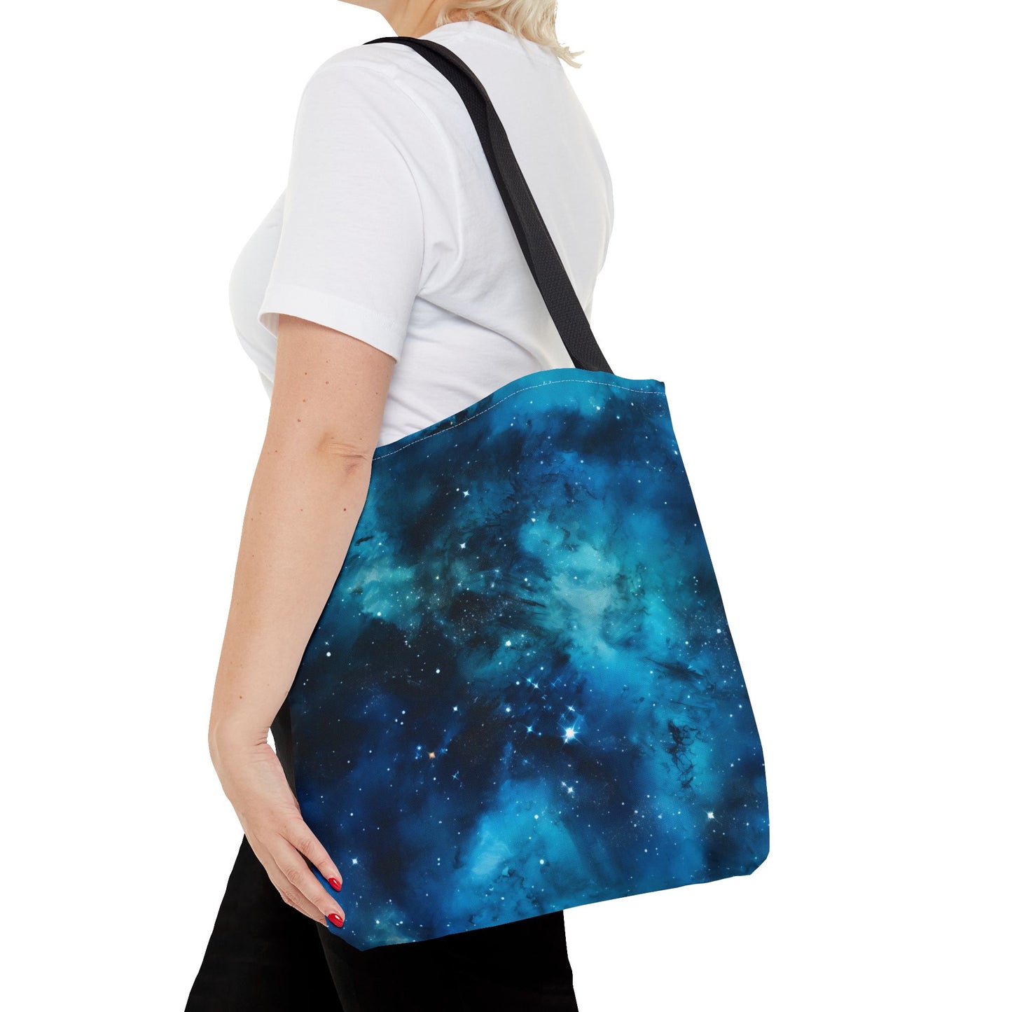 Cerulean Starscape Tote Bag