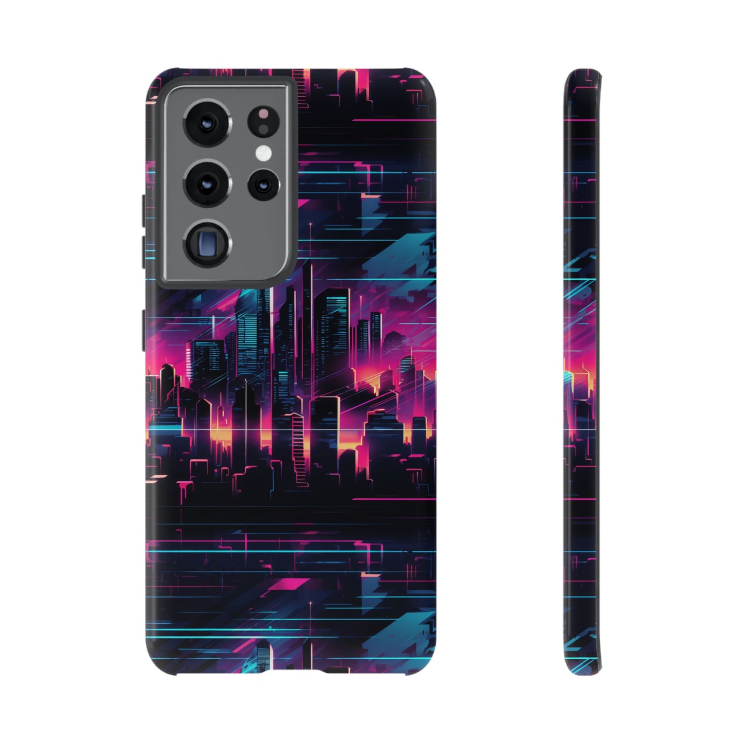 Synthwave Skyline Phone Case