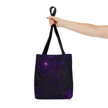 Dark Purple Space Tote Bag