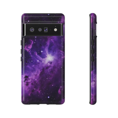 Vivid Purple Space Phone Case