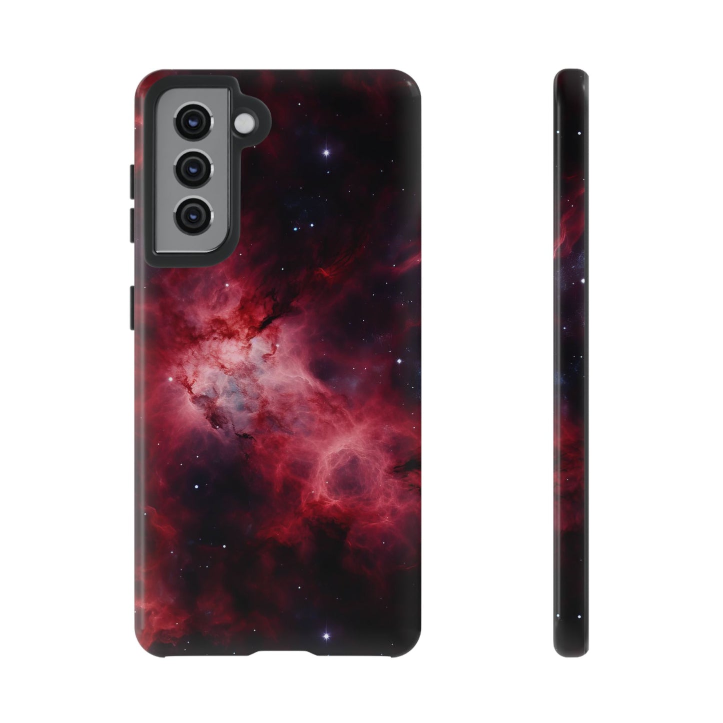 Crimson Nebulae Phone Case