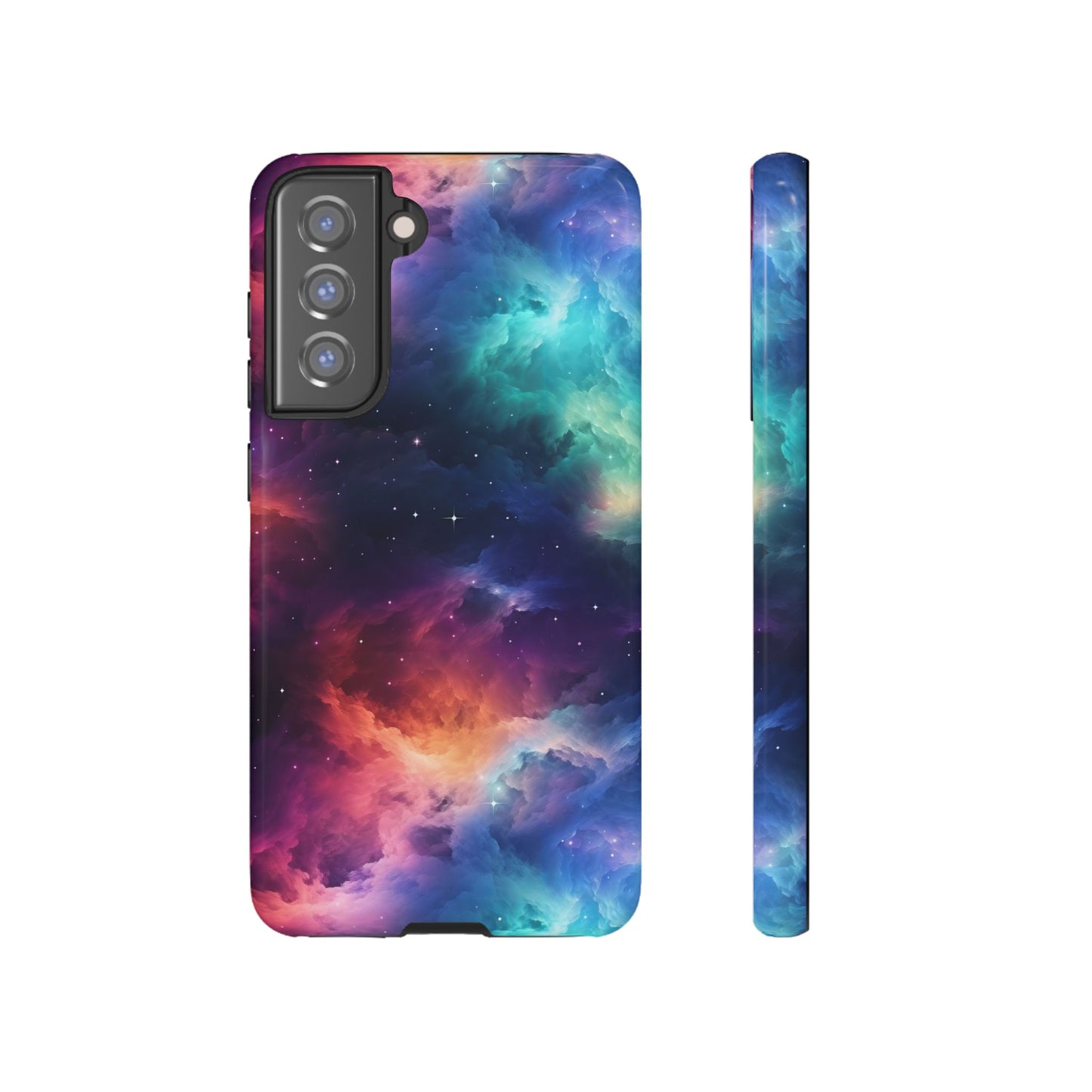 Neon Nebula Phone Case