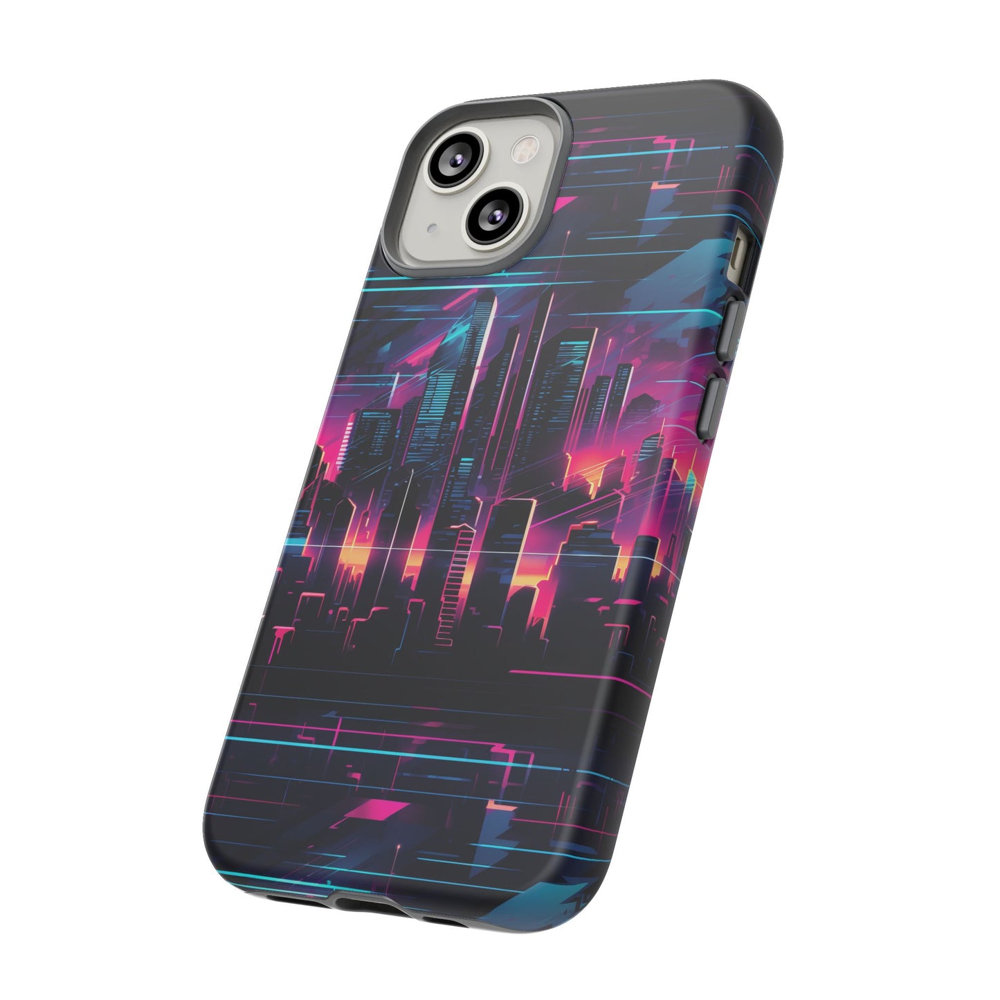 Synthwave Skyline Phone Case