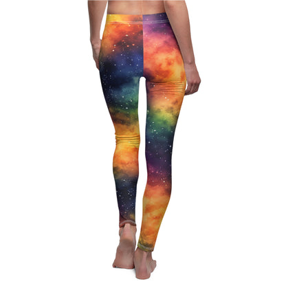 Rainbow Space Casual Leggings