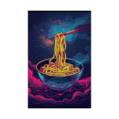 Space Noodles Poster