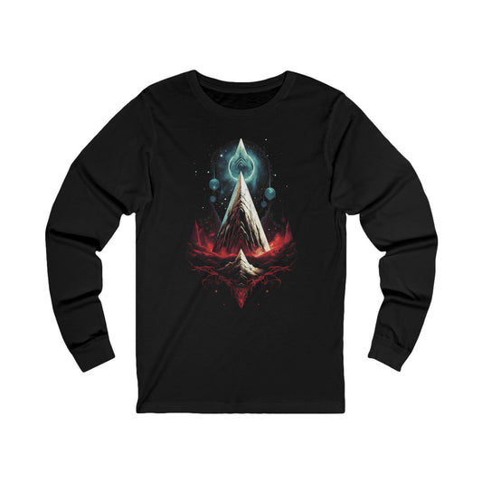 Space Mountains Long Sleeve Shirt