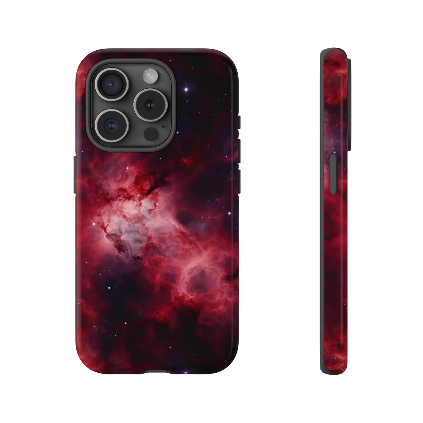 Crimson Nebulae Phone Case