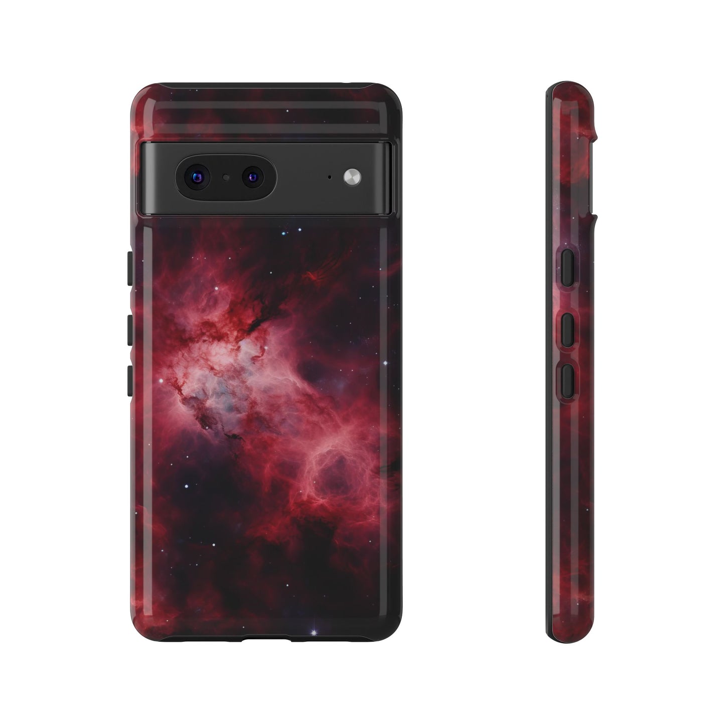 Crimson Nebulae Phone Case