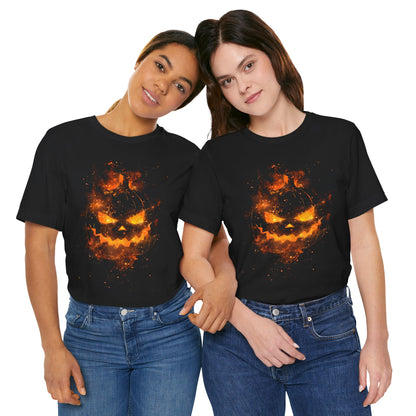 Nebulous Jack-o'-Lantern Halloween T-Shirt