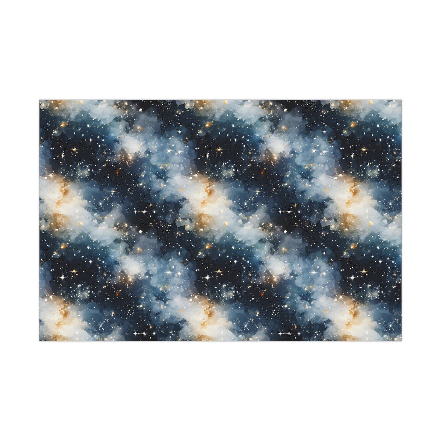 Icy Galaxy Wrapping Paper