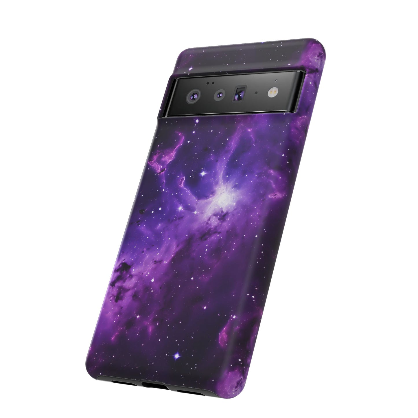 Vivid Purple Space Phone Case