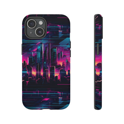 Synthwave Skyline Phone Case