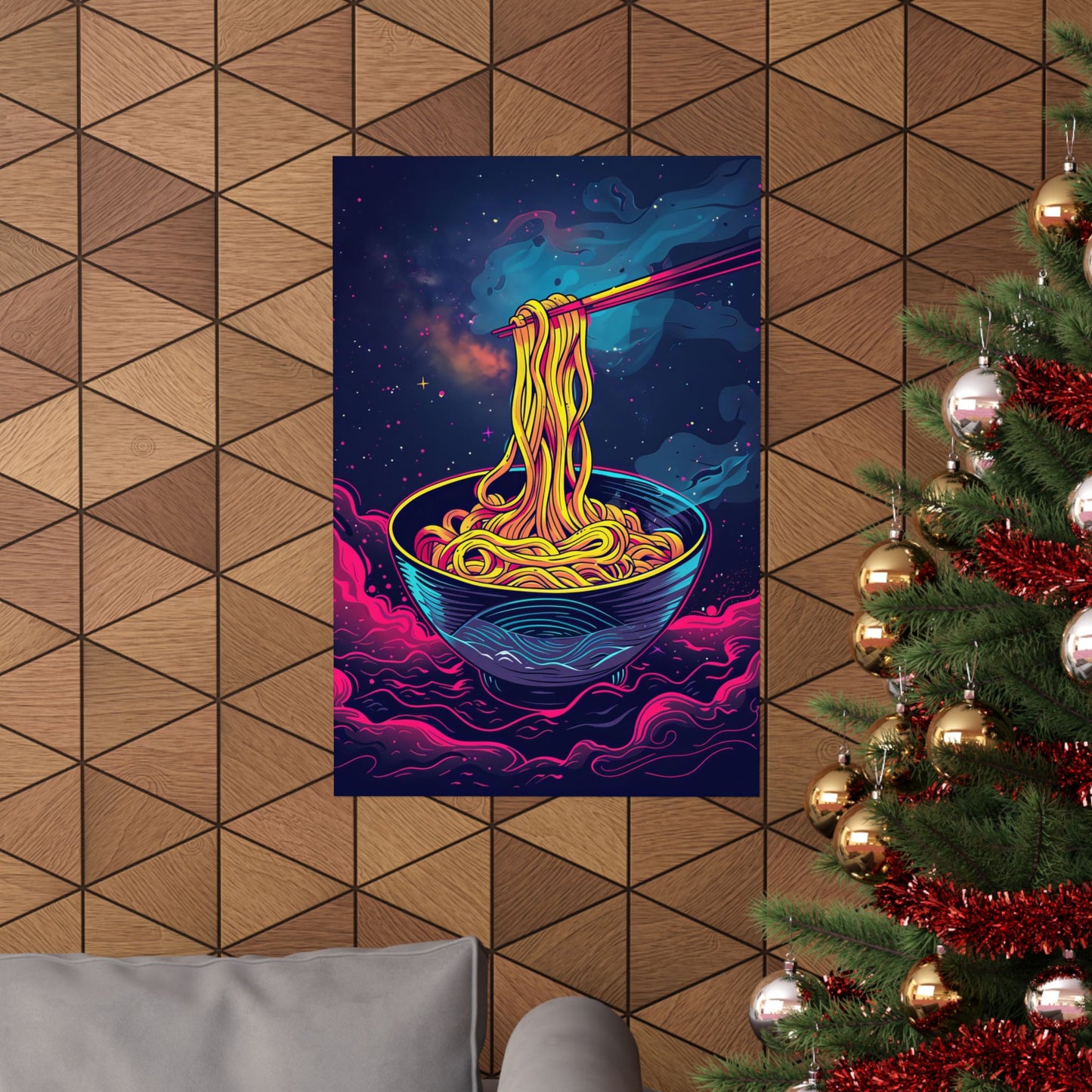 Space Noodles Poster