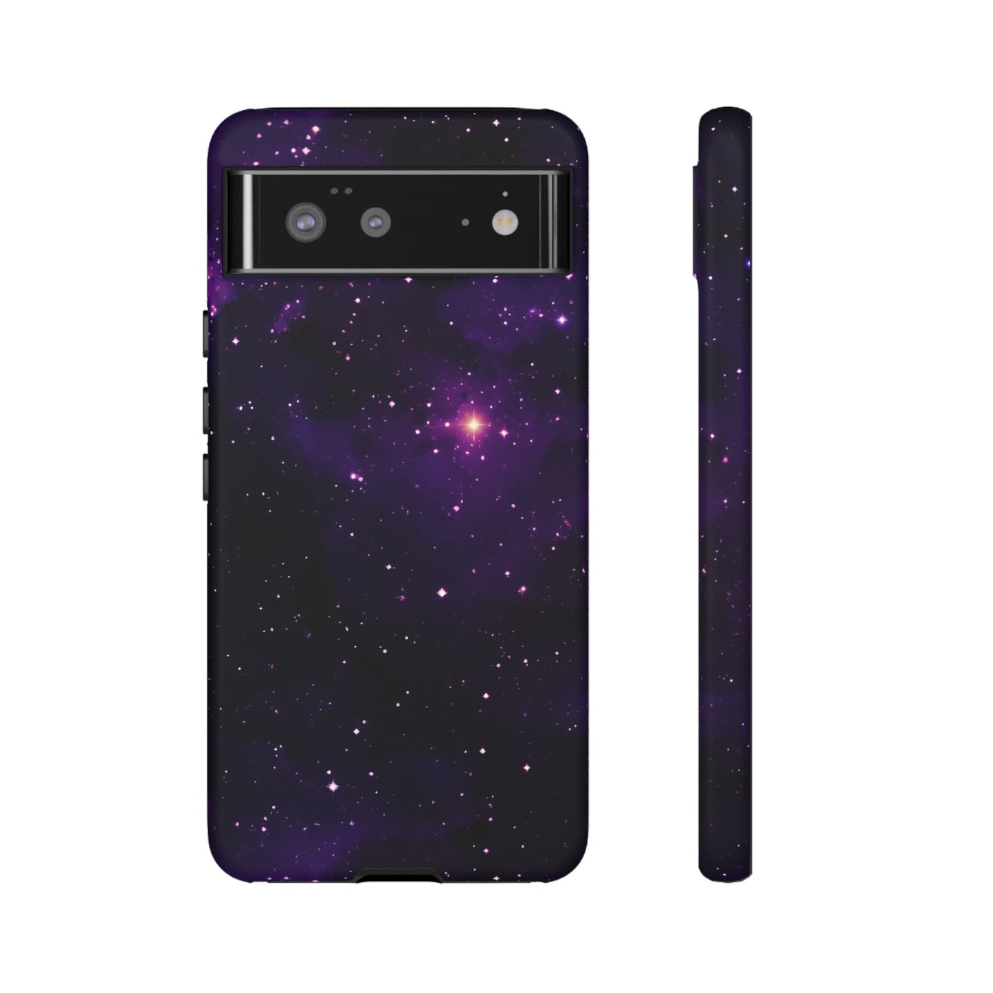 Dark Purple Space Phone Case