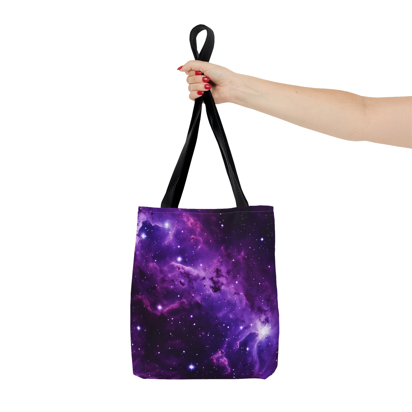 Vivid Purple Space Tote Bag