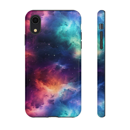 Neon Nebula Phone Case