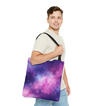 Soft Purple Nebula Tote Bag