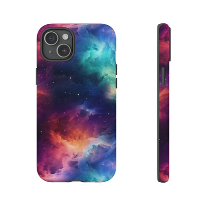 Neon Nebula Phone Case