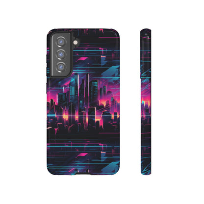 Synthwave Skyline Phone Case