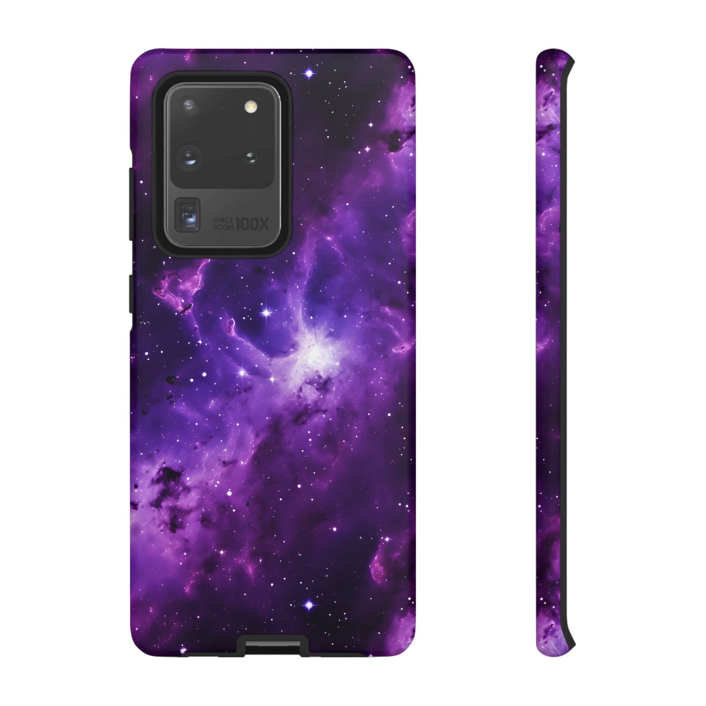 Vivid Purple Space Phone Case