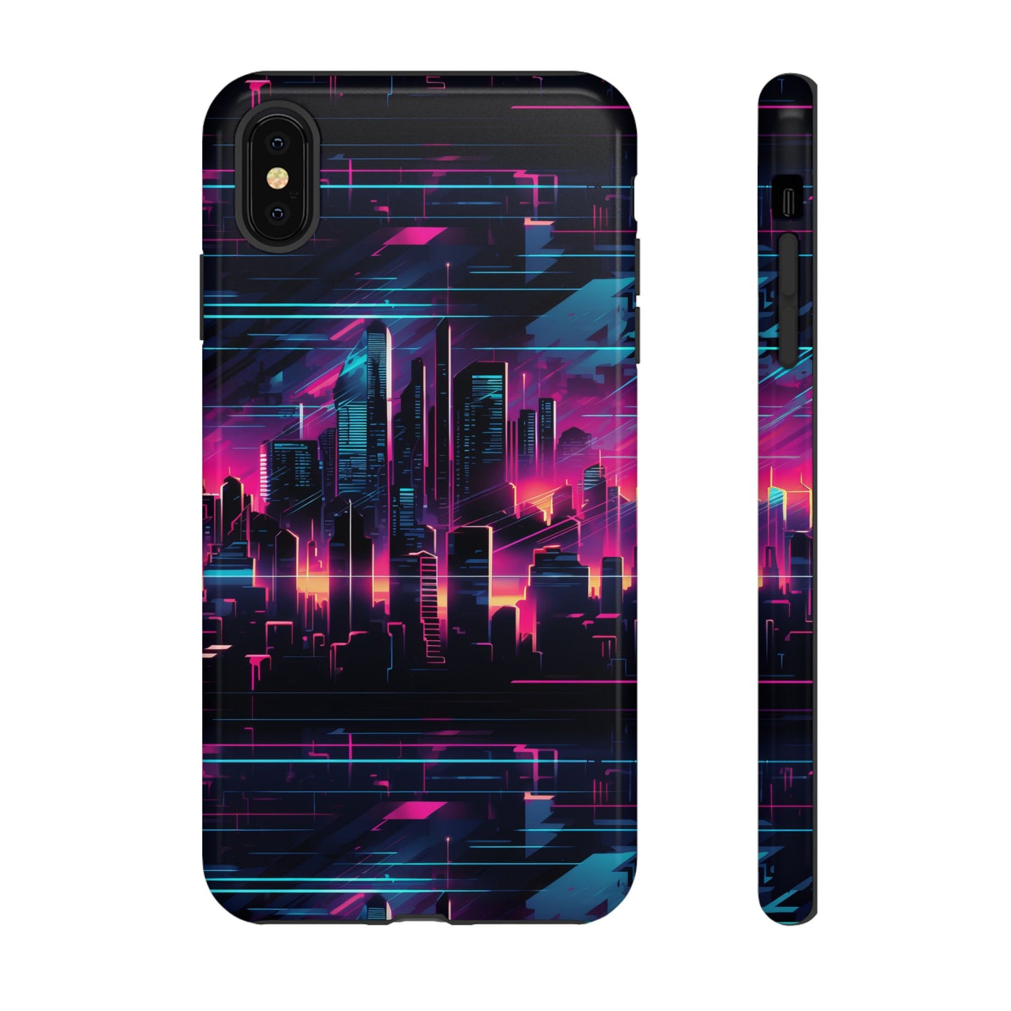 Synthwave Skyline Phone Case