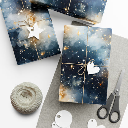 Icy Galaxy Wrapping Paper