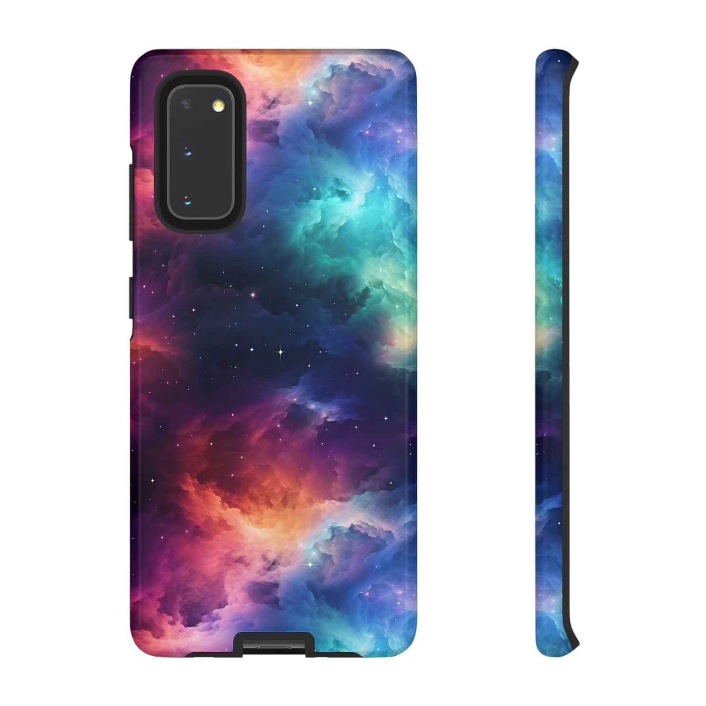 Neon Nebula Phone Case