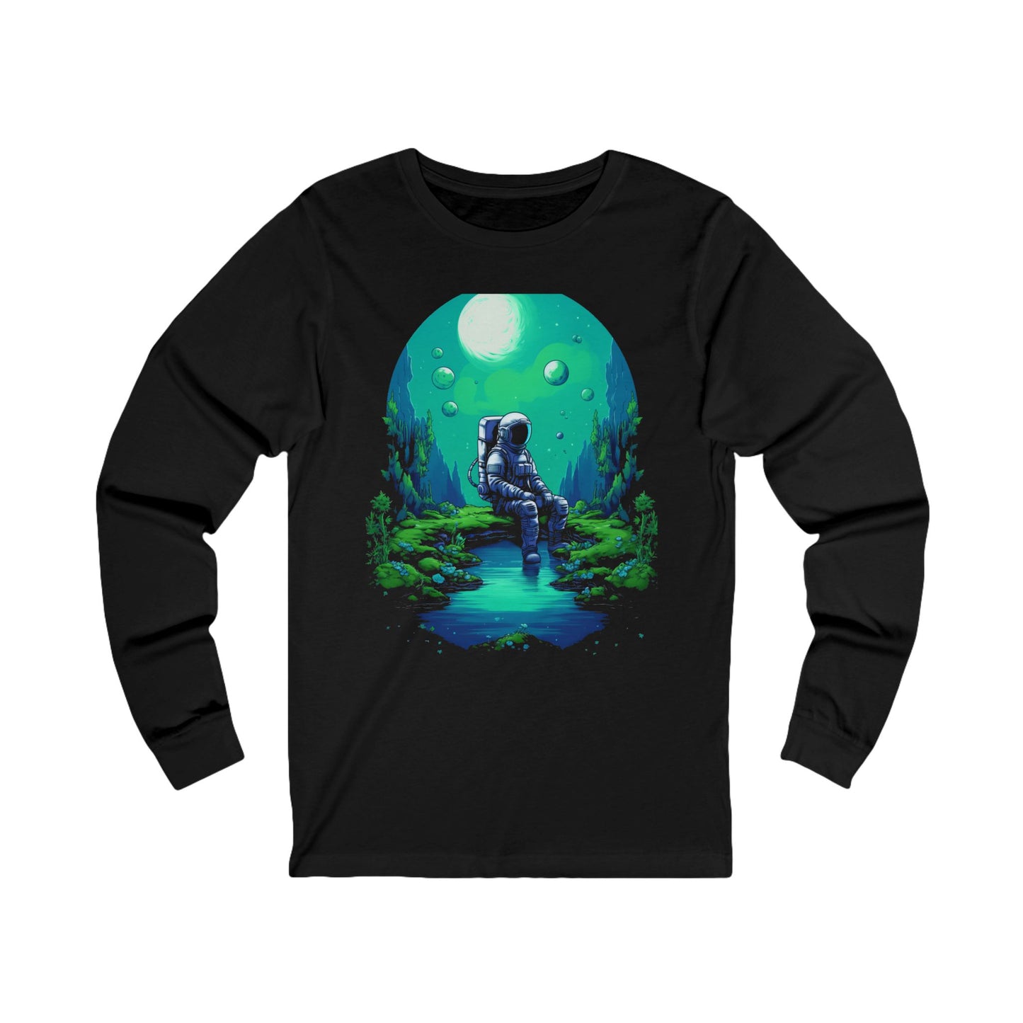 Astro Meditation Long Sleeve Shirt