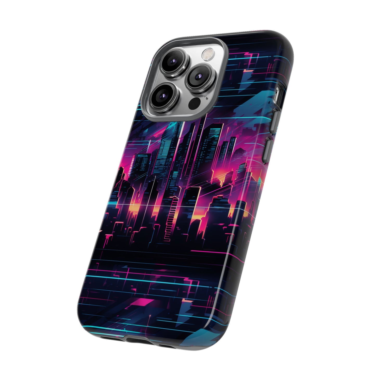 Synthwave Skyline Phone Case