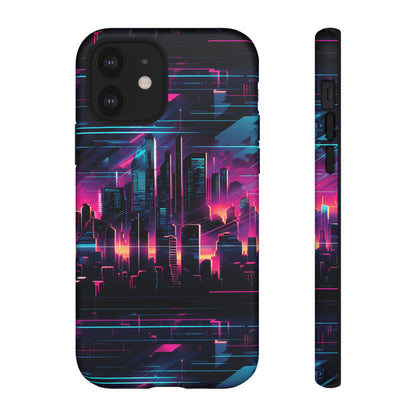 Synthwave Skyline Phone Case