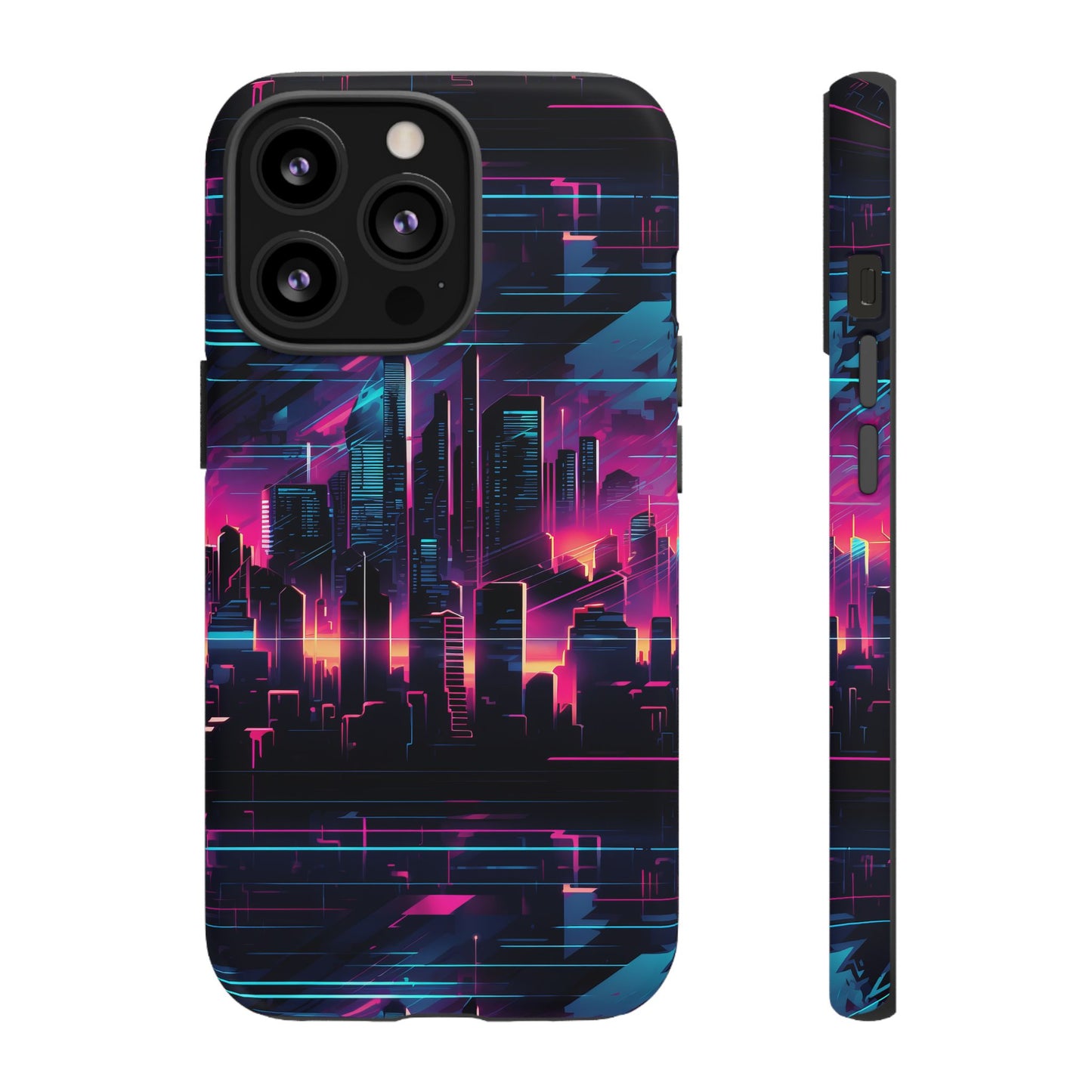 Synthwave Skyline Phone Case