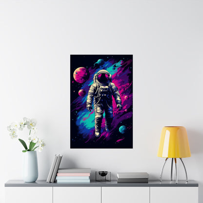 Cosmic Drifting Poster