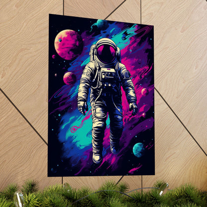 Cosmic Drifting Poster