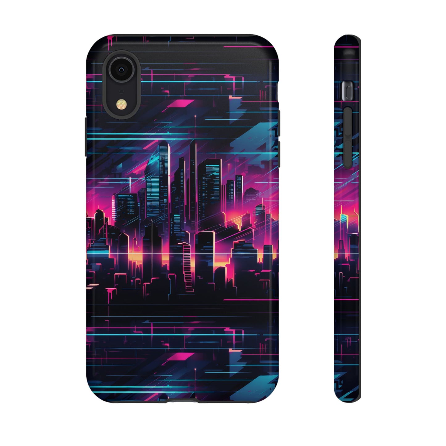 Synthwave Skyline Phone Case