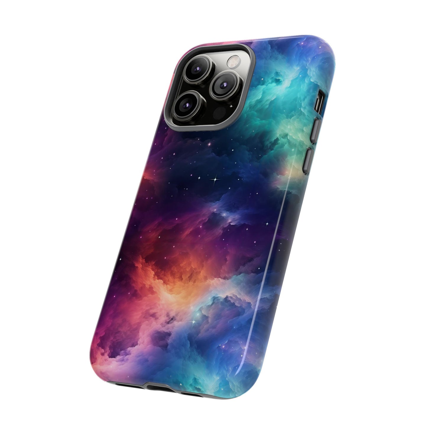 Neon Nebula Phone Case