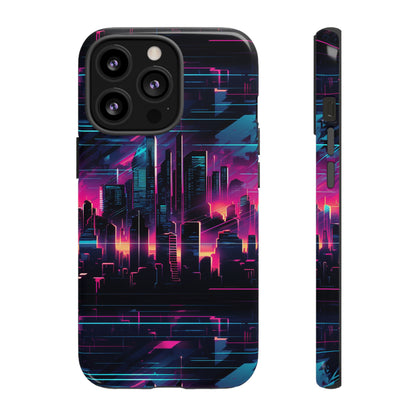 Synthwave Skyline Phone Case