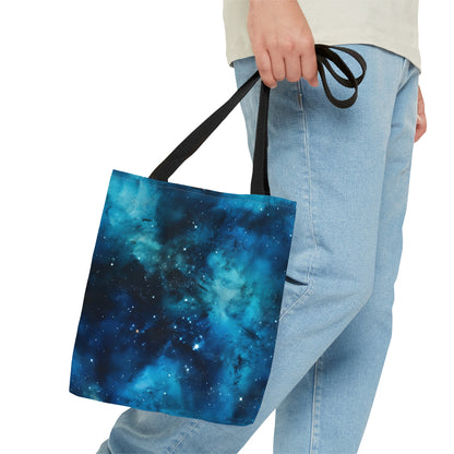 Cerulean Starscape Tote Bag